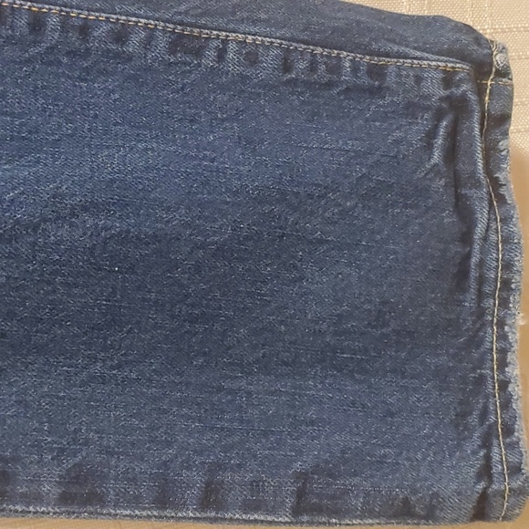 Abercrombie Jeans Boys Size 10 Blue Kilburn Low Rise Boot Distressed - Picture 7 of 16